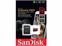 SanDisk SDSQXCG-032G-GN6MA, SANDISK microSDHC Speicherkarte Extreme Pro, 32 GB, UHS-I