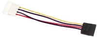 SATA-Stromversorgungsadapter, 5,25"-Stecker auf SATA-Stecker