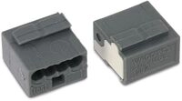 WAGO Micro-Steckklemmen 243-204, 4-polig, dunkelgrau, 100 St&uuml;ck