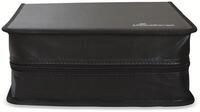 MEDIARANGE Archivierungsmappe f&uuml;r 200 Discs, Kunstleder, schwarz