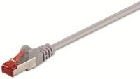 GOOBAY CAT.6 Netzwerkkabel, S/FTP, PIMF, CU, LSZH, grau, 3,0 m
