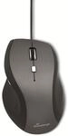 MEDIARANGE USB-Maus MROS202, 5 Tasten, schwarz/grau