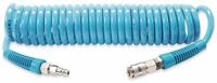 BGS TECHNIC Druckluft-Spiralschlauch 66541, Stecker/Kupplung, 6m