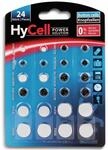 HYCELL Knopfzelle Set-24-teilig