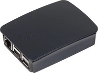 RASPBERRY PI 3 Model B Geh&auml;use RB-Case+06B, schwarz