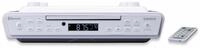 LENCO K&uuml;chenunterbauradio KCR-150, wei&szlig;, UKW, CD, Bluetooth