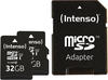 Intenso 3423482, INTENSO Micro SDHX-Card 3423482, 2x 32 GB, Class 10