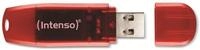 INTENSO USB-Stick Rainbow Line 3502491 USB 2.0 128GB rot/transparent