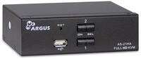 INTER-TECH KVM-Switch AS-21HA, HDMI, Metall, 2 Ports