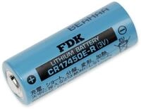 FDK CORPORATION FDK Lithium-Batterie CR 17450ER, A-Hochstromzelle, 3 V-, 2400...