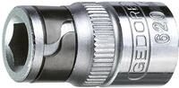 GEDORE BLAU Bit-Adapter, 1/4" sechskant auf 1/4" vierkant