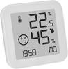 TFA 30.5054.02, TFA Digitales Thermo-Hygrometer Black&White 30.5054, weiß