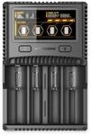 NITECORE Ladeger&auml;t SC4, 4-Schacht, f&uuml;r Li-Ion, Ni-MH, Ni-Cd, Li-FEPO4