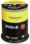 INTENSO DVD+R Spindel, 100 St&uuml;ck