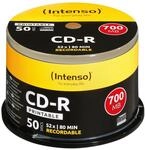 INTENSO CD-R Spindel (bedruckbar), 50 St&uuml;ck