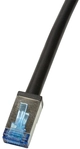 LOGILINK Patchkabel Outdoor CAT.6A S/FTP schwarz 1m