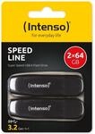 INTENSO USB-Stick Speed Line 3533494 USB 3.2 64GB 2er Pack