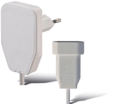 GEBRO Euro-Verl&auml;ngerung, wei&szlig;, 0,8 m, Winkelstecker