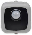DELPHI Feuchtraum-Bewegungsmelder, IP44, AP, 500 W, 250 V