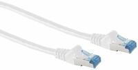 S-IMPULS CAT.6A Patchkabel, 0,25 m, wei&szlig;