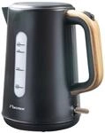 BESTRON Wasserkocher Black & Wood, AWK2200BW, 1,7 L, 2200 W, schwarz