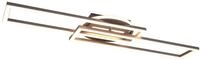REALITY LED-Deckenleuchte Twister R67183107 nickel-matt, 30 W, 4500 lm, CCT