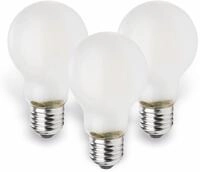 M&Uuml;LLER-LICHT LED-Lampe E27, EEK: E, 4 W, 470 lm, 2700 K, matt, 3 St&uuml;ck
