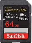 SANDISK SD-Card Extreme Pro UHS-II V60 64GB
