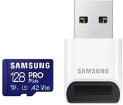 SAMSUNG MicroSDXC-Speicherkarte PRO Plus (2023) 128GB inkl. USB-Adapter
