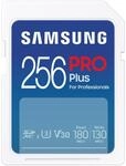 SAMSUNG SDXC-Speicherkarte PRO Plus (2023) 256GB, Klasse 10