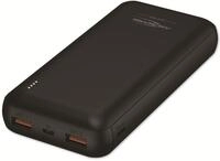 ANSMANN USB Powerbank PB320PD, 20000 mAh, 20 Wh, 2x USB-A Port, QC 3.0