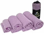 pandoo Bambus-Handtuch Lila S - 80 x 40cm
