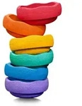 Stapelstein Original Mini rainbow classic 6er
