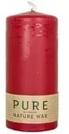 Richard Wenzel PURE Safe Kerze karminrot 130x60mm
