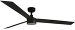 DC Deckenventilator Cruiser XL Schwarz mit LED