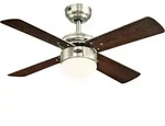 Deckenventilator Colosseum Nickel 90 cm mit LED