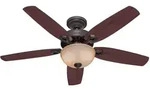 Deckenventilator Builder Deluxe Bronze mit Licht