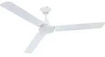 Deckenventilator Ferro Wei&szlig; mit Wandregler 142 cm