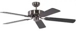 Deckenventilator Potkuri Silber / Schwarz