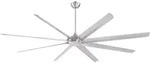 Deckenventilator Widespan Nickel mit Fernbedienung 254 cm