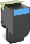 Lexmark 80C2SC0, Lexmark 802SC - Cyan - original - Tonerpatrone