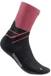 Bauerfeind Sports Damen Run Performance Mid Cut Socks rot