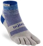 Injinji Unisex Trail Midweight Mini-Crew orange
