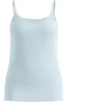 Odlo Damen Merino 160 BL Top V-Neck Singlet blau