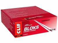 Clif Bar Unisex Clif Shot Bloks Strawberry Karton (18 x 60g) 10622-K
