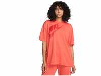 Nike Damen Sportswear Shot-Sleeve T-Shirt orange DZ4605-814
