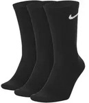 Nike Unisex Everyday Lightweight Crew Socks (3 Pairs) schwarz
