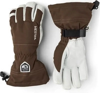 Heli 5-Finger Skihandschuhe by Hestra dunkelbraun
