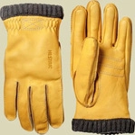 Deerskin Primaloft Rib Lederhandschuhe by Hestra gelb Herren