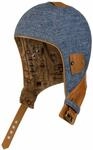 Cabrio-Leinenm&uuml;tze mit Leder by Stetson